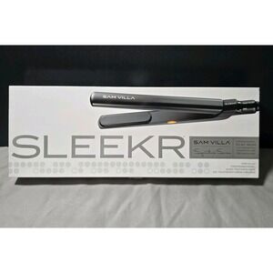 Sam Villa SLEEKR Professional Hair Straightener/Curling Flat Iron Black Ceramic